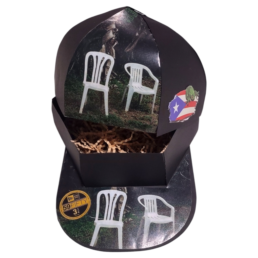 DTMF Bad Bunny Cap gift box, Hat Treat Gift Box
